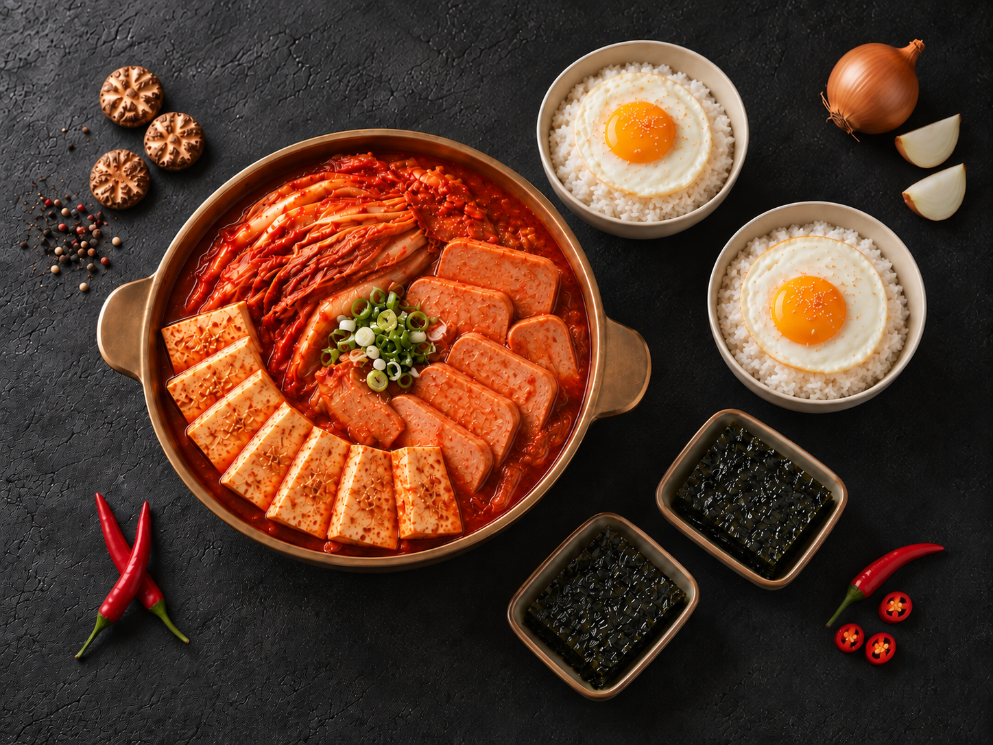 스팸김치찜